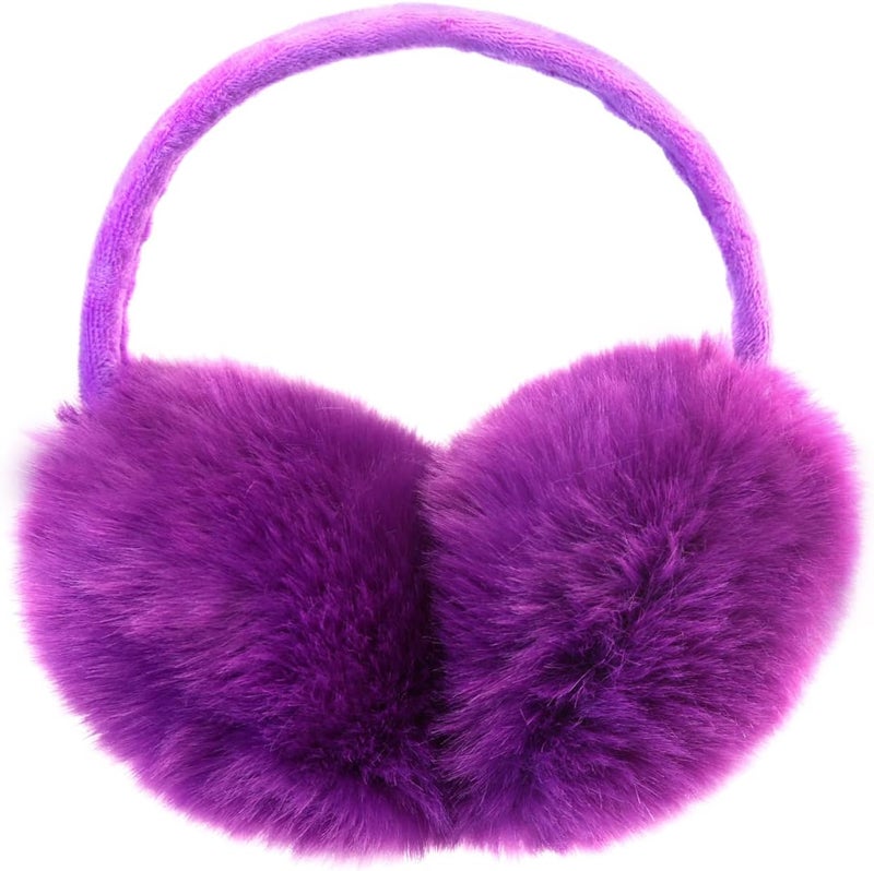 POXIMI Store Women Winter Earmuffs Girl Ski Adjustable Ear Covers for Cute Bow Ear Warmer Outdoor Earmuff Fleece Lining - Image 1